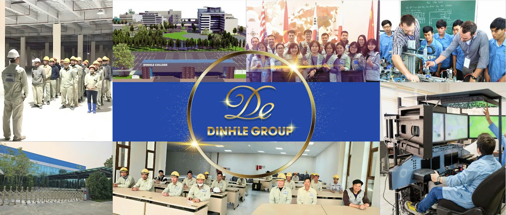 Dinhle College Campus - Modern educational facility in Hanoi